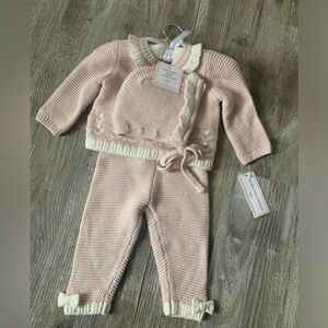 Cupcakes and Cashmere Kids 3 piece Knit Outfit Set